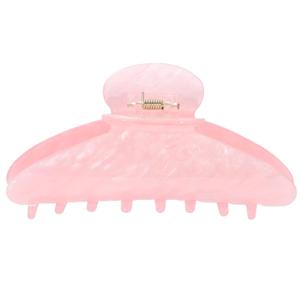 HAIMEIKANG Large Acetate 4 Inch Hair Claw Clip for Women  French Style Hair Claws for Thick Hair with NonSlip Teeth, Hair Accessories for Updos, Buns & Ponytails
