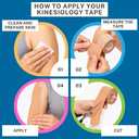 2 x Kinesiology Tape MACH Medical Green, Uncut Roll, Original Cotton Elastic Premium Athletic Tape, Latex Free Hypoallergenic, 2inch x 16ft (5cm x 5m) (Green)