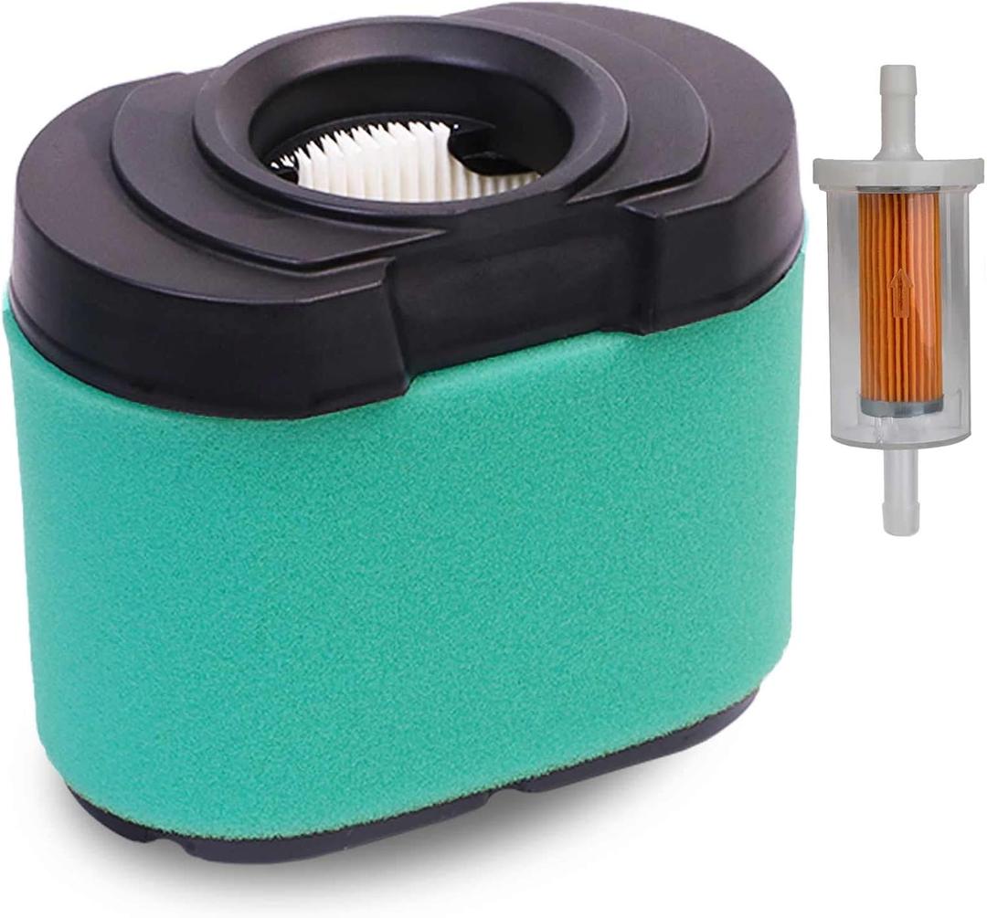 HOODELL Professional 792105 Air Filter, Durable 276890 Air Cleaner with Fuel Filter, Compatible with V-Twin Engine 44H777 5405K 593240 4163205 GY21057 Air Filter