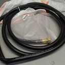 Reel Leader Hose for Garden: 15FT 5/8" Female to Female Hose with 3/4" GHT Brass Fittings - No Kink for Longer Faucet to Reel Distance - Short Water Hose for Yard Watering Outdoor Cleaning