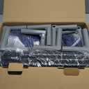 Puppy Playpen Indoor for Dog Small Pets, Dog Playpen 42x42 x25 inch, Dog Play Pen Indoors with Gate, Oxford Fabric Pet Exercise pens for Puppy, Anti-Tipping Dog Enclosure with Zipper Door