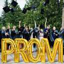 Hungdao 4 ft Prom Decorations 2026 - Large Inflatable Prom Letters Decoration Class of 2026 with Stake Graduations Party Decor for High School College Outdoor & Indoor Grad Party Supplies