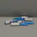 Mini Extra Sticky Lint Rollers for Travel - 150 Sheets Small Sized Portable Lint Removers for Pet Hair and Debris Pickup150, 5 Pcs