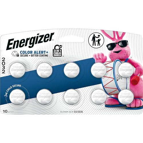 Energizer CR2032 Lithium 3V Coin Batteries for Watches, AirTags, Key Fobs, Small Electronics (9 Pack)