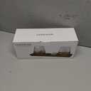 Godinger Whiskey Glasses, Drinking Glasses, Bar Glasses, Wine Glasses, Stemless Glasses, and Chilling Rocks Whiskey Stones Bar Set on Wooden Display Tray