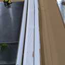 Lotus & Windoware Cordless, 2 Inch Faux Wood Blind, 70" Wide x 36" Long, Window Blinds, Blinds & Shades, Blinds for Indoor Windows, Embossed, Bright White