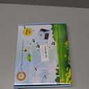 HUAWELL Desktop Wind Turbine Model Solar Powered Windmills ABS Plastics White for Education or Fun
