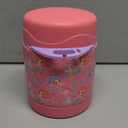 10oz Soup Thermo for Hot Food Kids Insulated Food Jar,Thermo Hot Food Lunch Container, Width Mouth Stainless Steel Lunch Box for Kids with Spoon (Pink-mermaid)