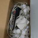 JMEXSUSS 100 LED Connectable Globe String Lights Indoor Bedroom, 33ft Warm White Christmas Lights Plug in with Remote, 8 Modes Hanging Fairy Light Outdoor for Room Classroom Party Spring Home Decor