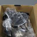 OVENTE Electric Kettle, 1.5L Borosilicate Glass Countertop Water Heater and Boiler for Coffee or Tea, BPA-Free, Auto Shut-Off, Boil-Dry Protection, Removable and Washable Spout Filter, Black KG83B (1.6 Quarts)