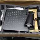 2 Handle Shower Faucet Set with Tub Spout Two Handles Tub Shower Faucet Set Bathtub Shower Faucet Combo Matte Black