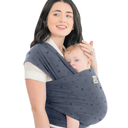 KeaBabies Baby Wrap Carrier - All in 1 Original Baby Carrier Newborn to Toddler Sling, Easy to Wear, Hands Free Bonding, Lightweight, Breathable Infant Wraps (Planets)