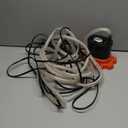 AgiiMan Pool Cover Pump Above Ground - Submersible Swimming Sump Inground Pump, Water Removal with 16' Drainage Hose and 25 Feet Power Cord, 850 GPH, 3 Adapters (Orange)