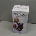 Momcozy Baby Carrier - Ergonomic, Cozy and Lightweight Carrier for 7-45lbs, Effortless to Put On, Ideal for Hands-Free Parenting, Enhanced Lumbar Support, Pure hug for Infant to Toddler, Khaki