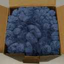 Kevin Textile Throw Pillow Covers Soft Corduroy Decorative Set of 2 Boho Striped Pillow Covers Pillowcases Farmhouse Home Decor for Couch Bed Sofa Living Room 18x18 Inch Blue