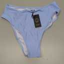 RELLECIGA Women's High Cut Bikini Bottom, Small