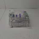 Lifewit 1 Gallon (128 OZ) Drink Dispensers for Parties 2 Pcs, 4L Plastic Beverage Containers with Stand for Juice/Tea/Soda/Water, Clear Ice Lemonade Dispensers with Lid & Leak-proof Spigot