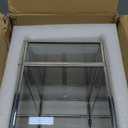 HighFree Glass Card Box, Large Clear Card Box for Wedding Receptions, Decorative Storage Box for Baby Shower, Birthday Party, Bridal Shower (With Slot, Silver)