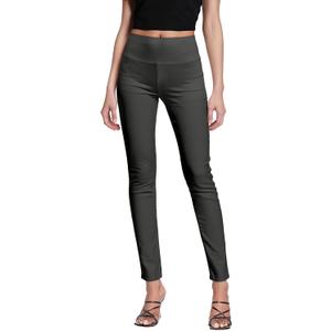Hybrid & Company Super Comfy Stretch with Full Elastic Waist Pull On Millennium Twill Pant KP44972 Charcoal XL