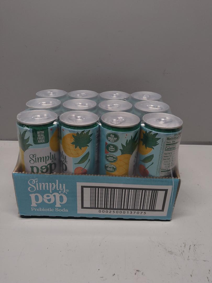 Simply Pop Probiotic Soda, June 2nd 2026