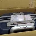 Samsonite Freeform Hardside Carry-On Luggage with Spinner Wheels - Hardshell Suitcase - TSA, Airline-Approved - Expandable Hard Shell, Smooth Rolling Wheels for Lightweight Travel - Navy