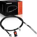 A-Premium Rear Passenger Side Parking Brake Cable Assembly Compatible with Chevrolet and GMC Models: Silverado 1500 2007-2009, Sierra 1500 2007-2009 - Replace# 15178678