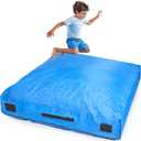 Crash Pad for Kids Sensory | Big 5Ft x 5Ft, 3Ft x 4Ft, 3Ft x 3Ft Or 2Ft x 2Ft | Autism Sensory Crash Mat for Jumping Play | Crashpad | Soft Foam Landing Pad | Giant Mat Pillow | Climbing, Gymnastics