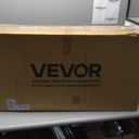 VEVOR Wooden Folding Chairs with Cushion, Set of 2, Portable Foldable Cushion Chair with Wooden Frame, Modern Padded Dining Chair for Kitchen, Office, Wedding, Party, Dining Room, Easy Assembly, White (Walnut+beige)