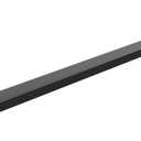 Adjustable Shower Door Handle, 304 Stainless Steel Pull Bar, Replacement Shower Handle, Fits Hole Diameter 8mm, Modern Towel Bar & Grab Rail for Bathroom - Matte Black (1 Handle Only)