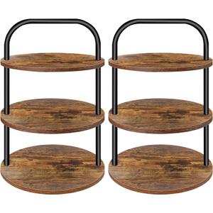 Cupcake Stand, Wooden Cupcake Stand for 100 Cupcakes 3 Tier Large Dessert Table Display Set Cupcake Tower Tiered Tray Stand Serving Tray for Party Supplies Vendor Display Farmhouse Decor