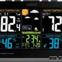 La Crosse Technology 308-1414MB-INT Wireless Color Weather Station with Mold Indicator, Black