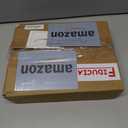 FIDUCIAL HOME 3 Tiers Small Bookshelf Book Shelf White Kids Bookcase Mini Short Book Rack Storage Organizer Easy Assemble, Sturdy