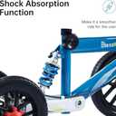 All Terrain Steerable Knee Scooter Crutch AlternativeDeluxe Medical Scooter Double Handbrake,for Adults Injured Ankle & Foot Recovery Scooter in Blue