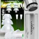 HearSafe Ear Plugs - High Fidelity Earplugs for Musician, Concert, Drummer, DJ & Clubbing - Reusable, Comfortable - Noise Protection, Cancelling (Standard Size)