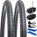 2-PCS 700C Bike Outer Tires 700x32C