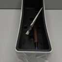 GardenBasix Elongated Self Watering Planter Pots Window Box 5.5 x 16 inch Indoor Home Garden Modern Decorative Planter Pot for All House Plants Flowers Herbs (Coffee,1-Pack)