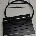 Bathroom Counter Organizer, Black Perfume Organizer for Dresser, 2 Tier Bathroom Organizer Countertop, Vanity Makeup Organizers, Skincare Display Tray for Bathroom Sink Storage