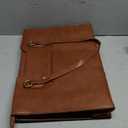 LOVEVOOK Laptop Bag for Women - Waterproof Work Bag for Women & Vintage Laptop Tote Purse with Wristlet (17.3 inch, Brown)