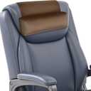 WdFour Velvet Neck & Head Pillow for Recliner Chair, Small Ergonomic Cervical Support Pillow for Home, Office and Travel, Non-Slip Cushion for Tension Relief & Shoulder Comfort (Brown)