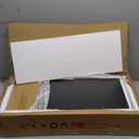 HAIOOU Bathroom Wall Cabinet with Motion Sensor LED Light, Wooden Medicine Cabinet Wall Mounted Cupboard, Over Toilet Storage Cabinet with Buffering Hinges and Adjustable Shelf - Black (23.6" W x 8.2" D x 29.5" H)