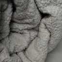 Heated Blanket Twin Size, Warm Soft Faux Rabbit Fur Electric Blanket with 6 Heating Levels & 10 Hours Auto-Off, Fast Heating & Over-Heat Protection, Machine Washable - Brown, 62x 84