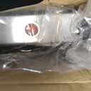 OVENTE Electric Warming Tray with Adjustable Temperature Control, Compact Food Warmer & Server for Buffets, Parties, Events, and Dinners, Cool-Touch Handles, Stainless Steel, Silver FW170S
