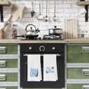 Lake House Kitchen Towels Set - Lake House Decor for The Home, 16x24 Lake Life Decorative Hand Towels for Bathroom Set of 4, Life is Better at The Lake