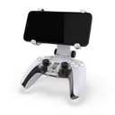 OSTENT Adjustable Convenient Mobile Phone Bracket Handle Clamp Holder Stand Mount Clip for Sony PS5 DualSense Wireless Controller
