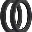 Kids Bike Tire(2 of Sets) 2.125" Width 12/14/16/18" Rubber Tyre Bicycle Replacement Accessories Compatible with RoyalBaby, Joystar, and Dynacraft, Huffy