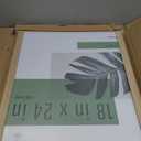 MCS Studio Gallery 18x24 Poster Frame Natural Woodgrain Engineered Wood, Vertical & Horizontal Wall Hanging Large Picture Frame for Photos, Posters & Art Prints (1-Pack)