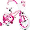 JOYSTAR Girls Bike for Toddlers and Kids Age 3-10 Years, 12 14 16 20 Inch Kids Bike with Training Wheels and Handbrakes, 20 Inch Bike with Kickstand, Multiple Colors