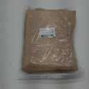 Set of 2 Fluffy Boucle Pillow Covers 20"x20", Khaki Textured Throw Pillow Covers with Faux Leather Accents, Boho Decorative Pillow Cases for Couch, Bed, or Farmhouse Home Decor Khaki