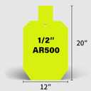 Highwild Target Stand System - AR500 Steel Shooting Target 1/2" Thick with 2x4 Stand Kit