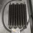 Efficient Transmission Oil Cooler, Black Aluminum OC-1405 8 Row for Car Cooling